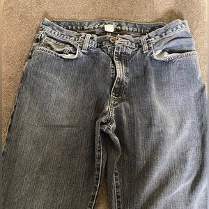 Eddie Bauer Jeans Men's 35x34 Medium Wash Relaxed Fit Jeans